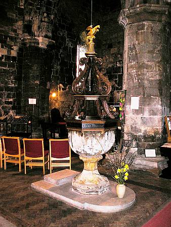 York St. Olave - The Font